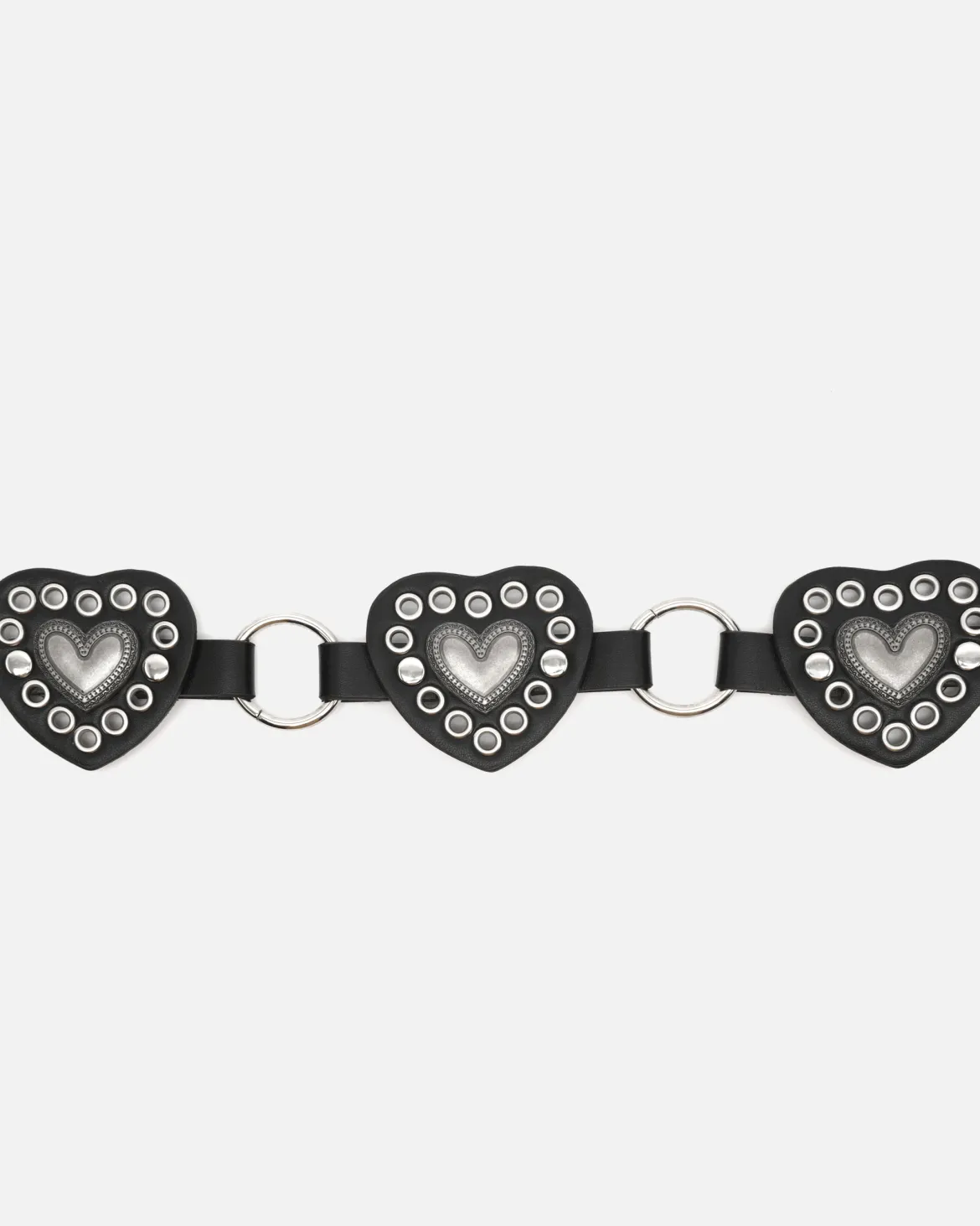 Cinturón con detalles en forma de corazón