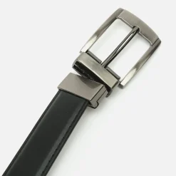 Cinturón reversible con hebilla cuadrada