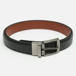Cinturón reversible con hebilla cuadrada