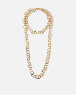 Collar largo de eslabones