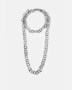 Collar largo de eslabones