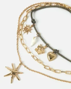 Conjunto de collar con colgante
