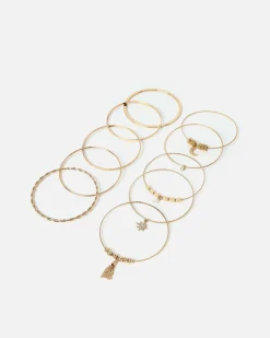 Conjunto de pulseras rígidas