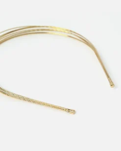 Diadema fina metálica