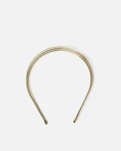 Diadema fina metálica