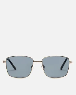 Gafas de sol cuadradas con montura metálica