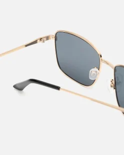 Gafas de sol cuadradas con montura metálica