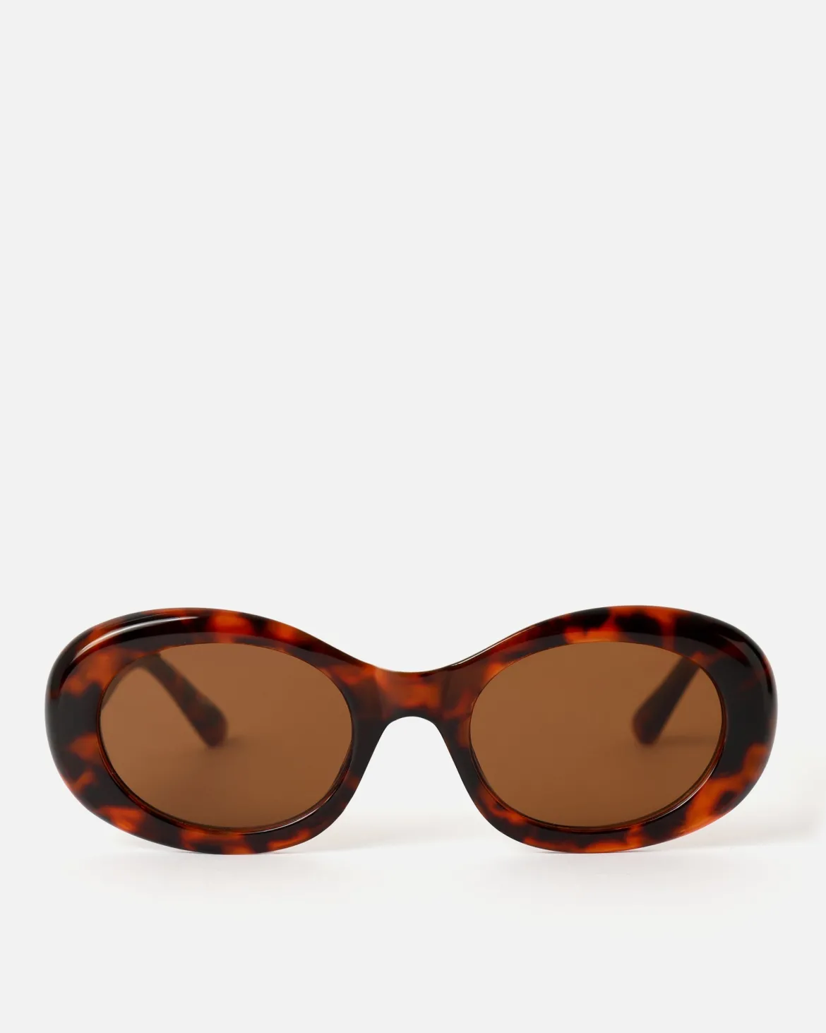 Gafas de sol ovaladas con montura de pasta