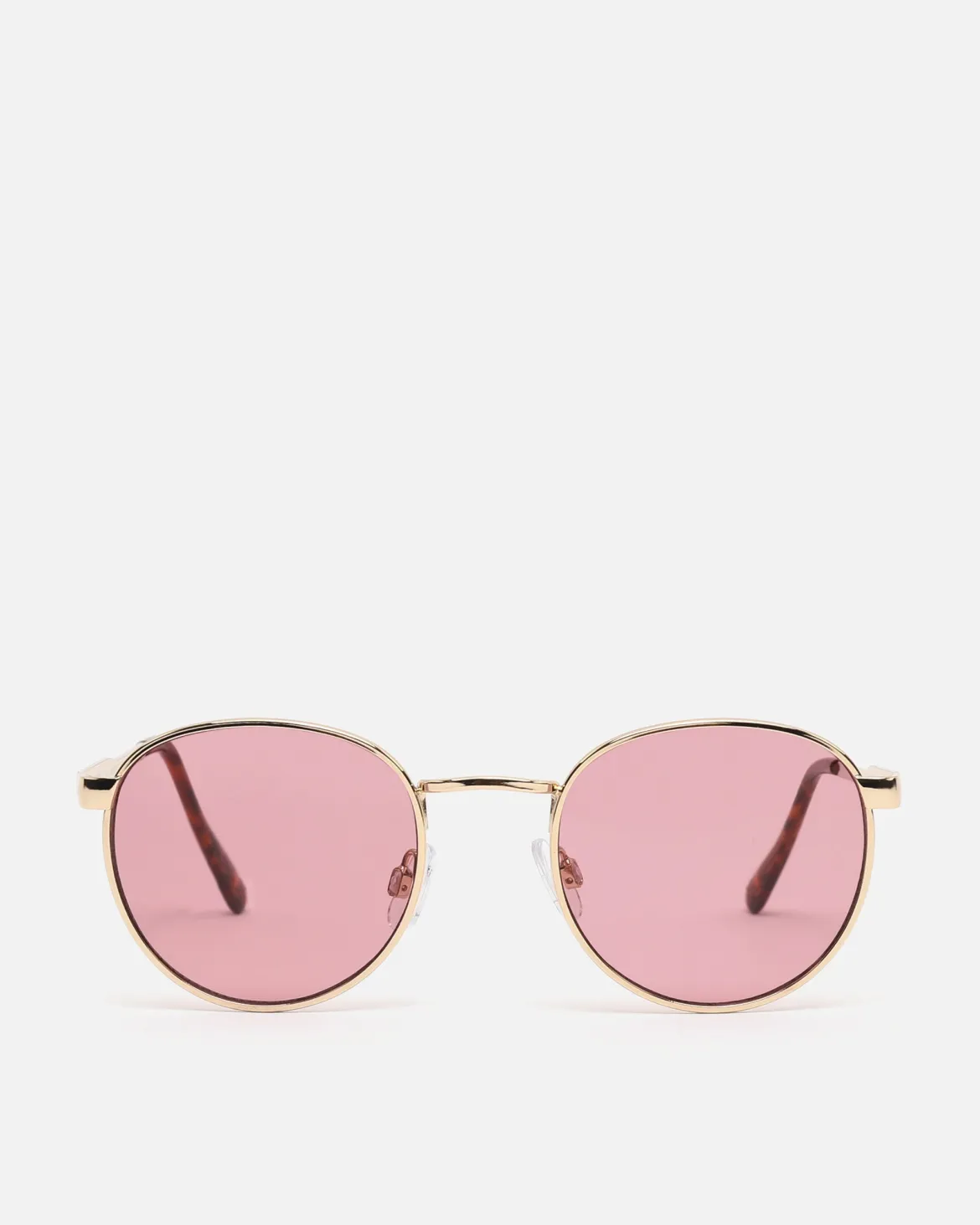 Gafas de sol redondas con montura metálica