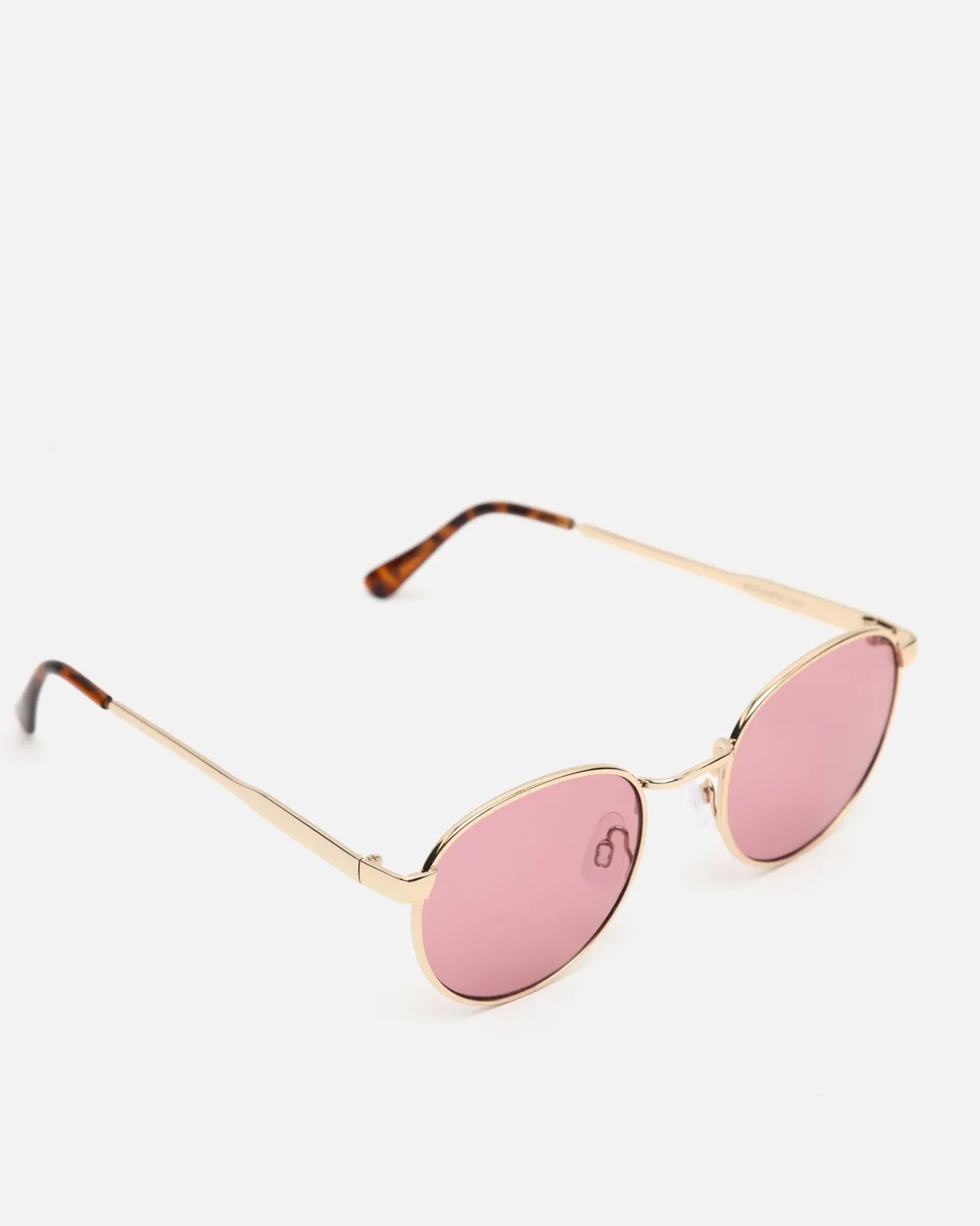 Gafas de sol redondas con montura metálica