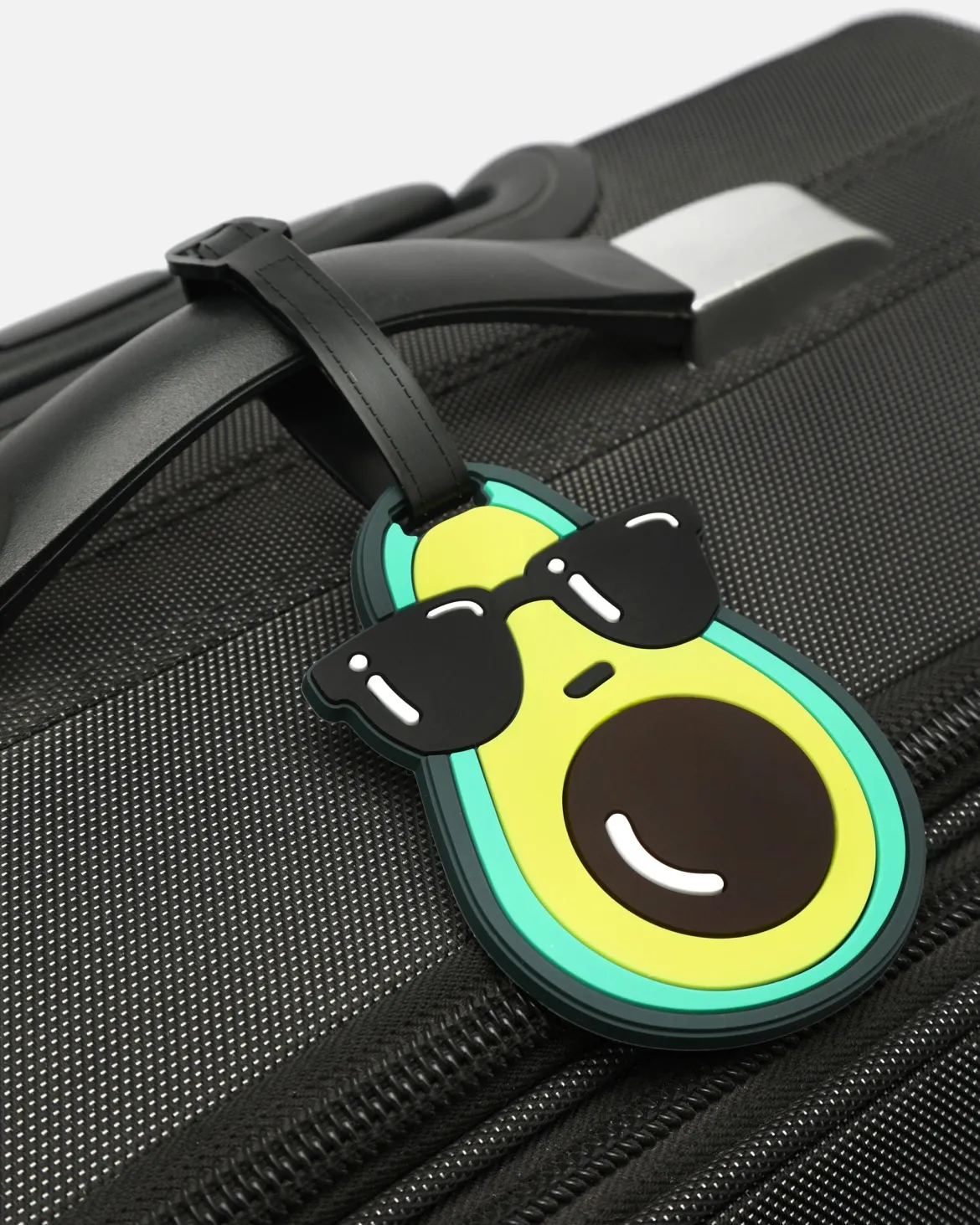 Identificador de equipaje en forma de aguacate