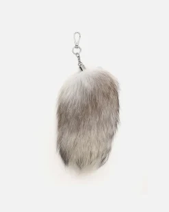 Llavero charm efecto pelo