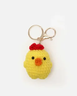 Llavero charm pollo