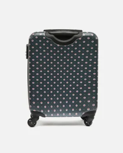 Maleta pequena rígida estampada