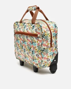 Maletín con ruedas estampado