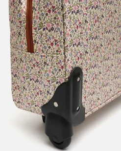 Maletín de viaje con ruedas estampado