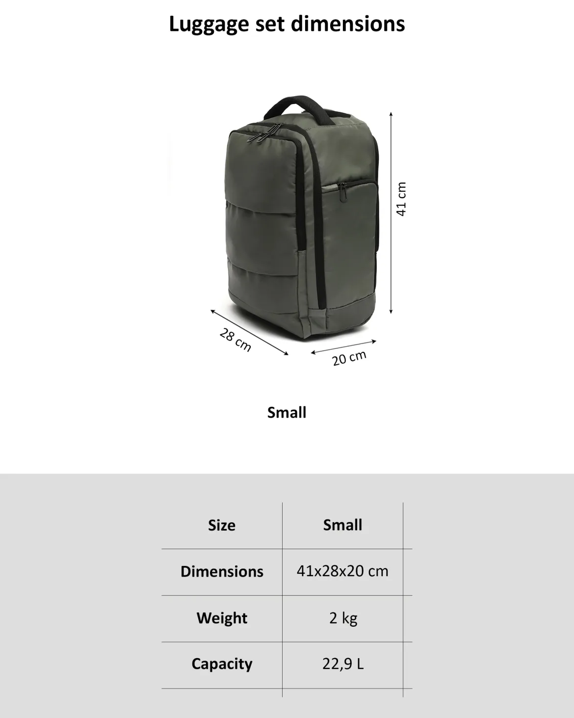 Maletín de viaje con ruedas convertible en mochila