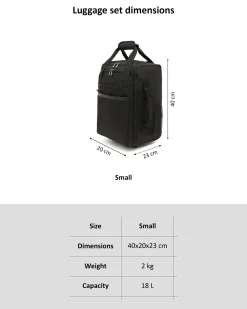 Maletín de viaje con ruedas convertible en mochila