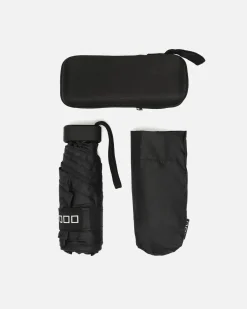 Mini paraguas plegable liso con estuche incluido