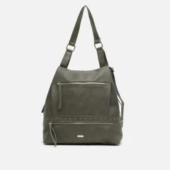 Mochila antirrobo con detalles metálicos