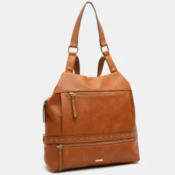 Mochila antirrobo con detalles metálicos