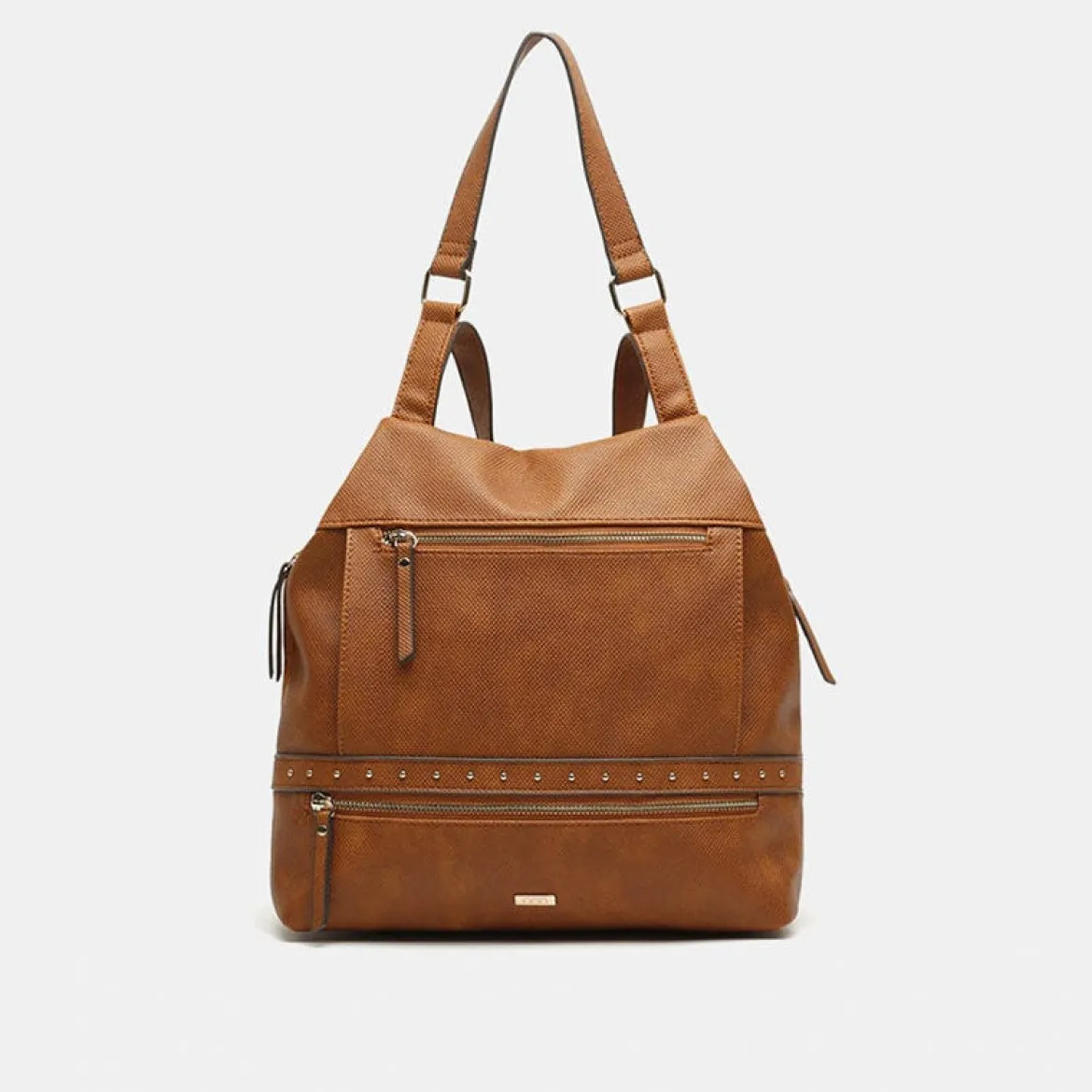 Mochila antirrobo con detalles metálicos