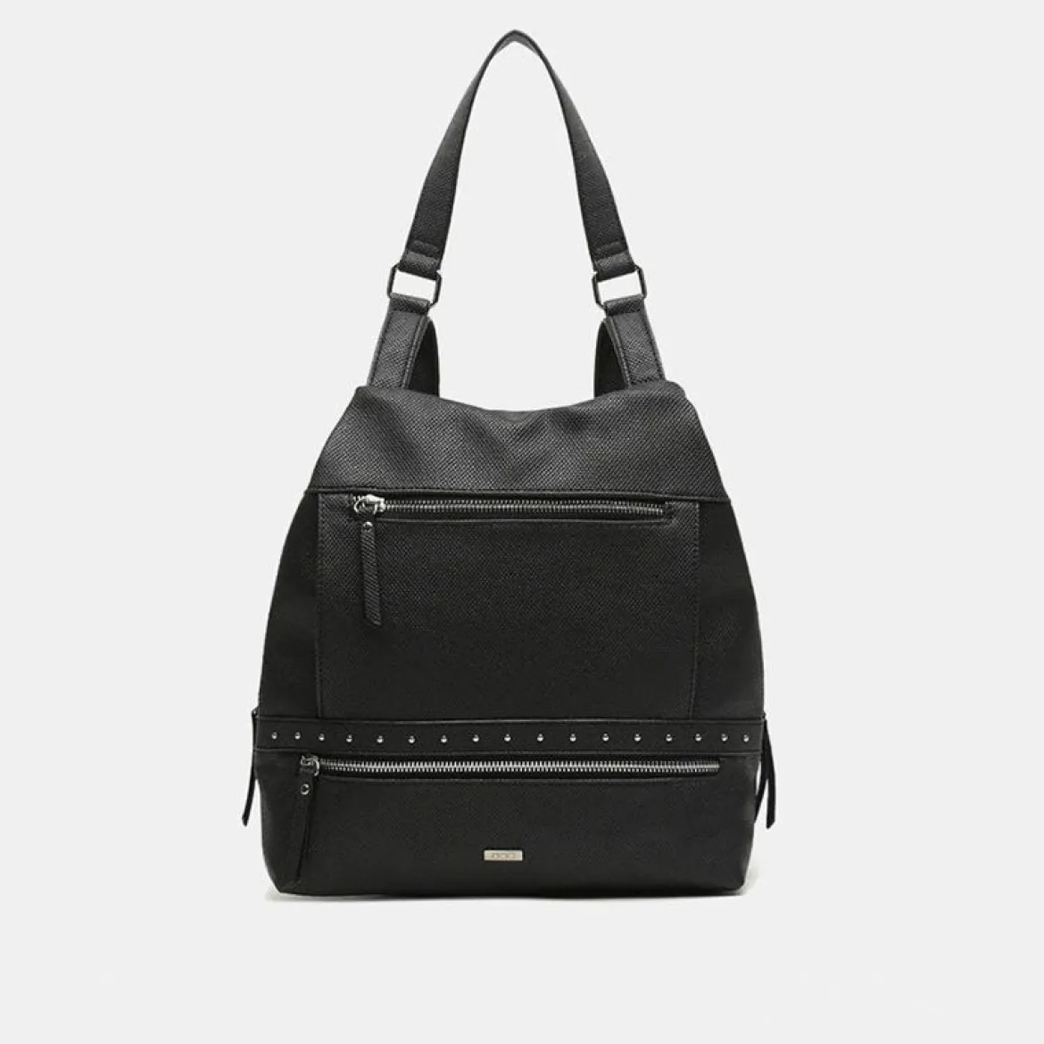 Mochila antirrobo con detalles metálicos