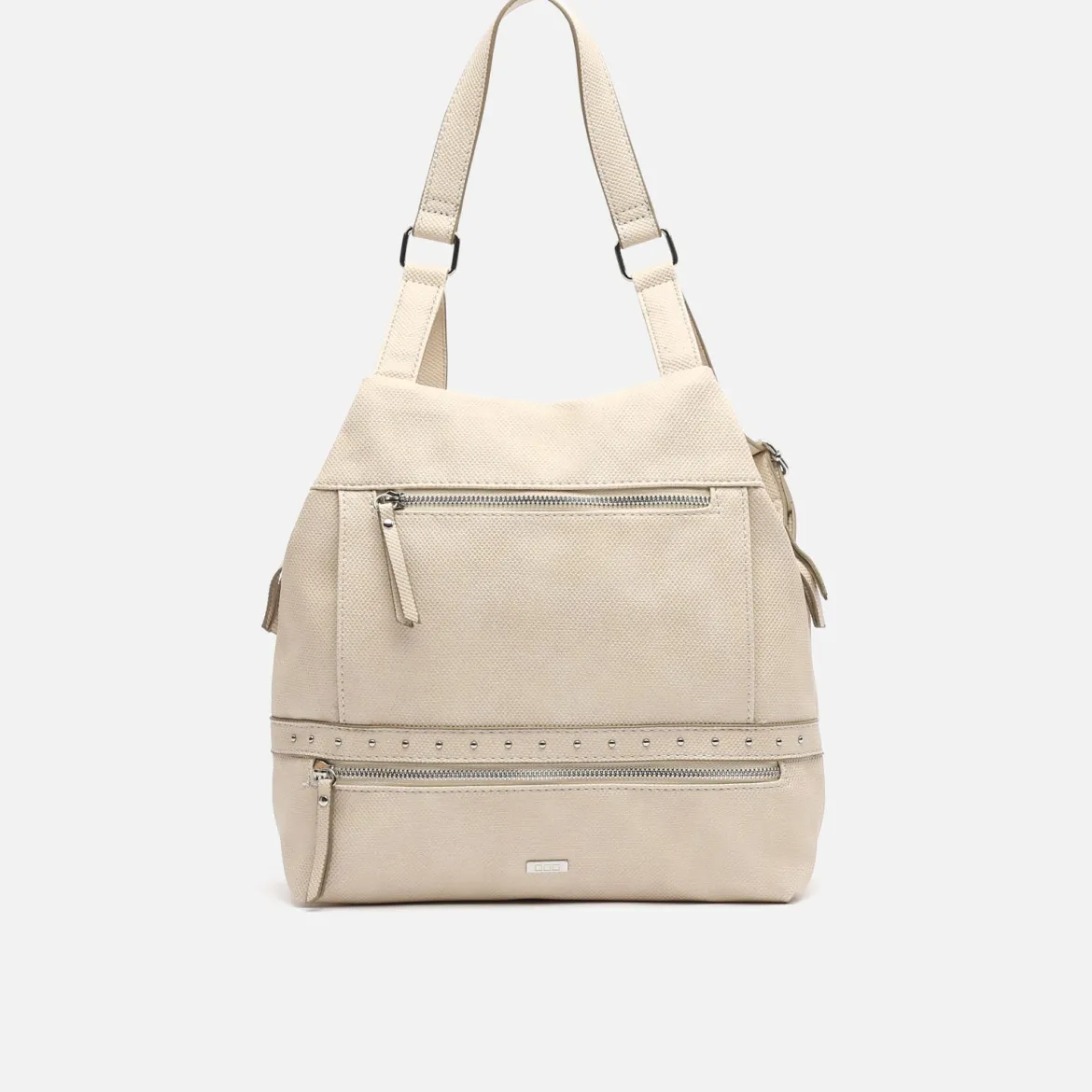 Mochila antirrobo con detalles metálicos