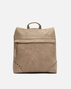 Mochila antirrobo con detalles metálicos