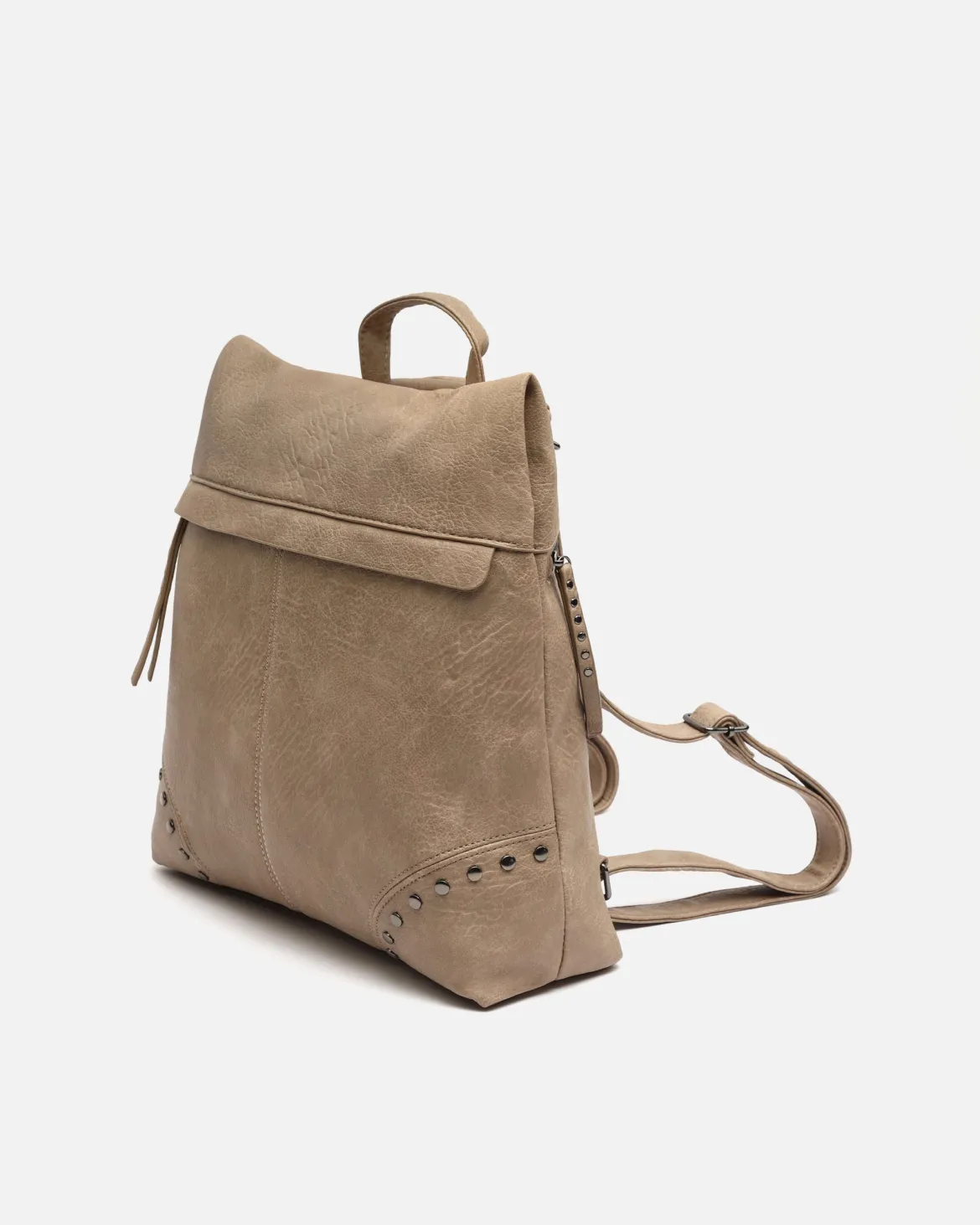 Mochila antirrobo con detalles metálicos