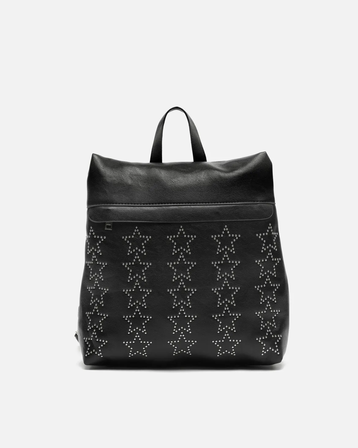 Mochila antirrobo con detalles metálicos en forma de estrellas