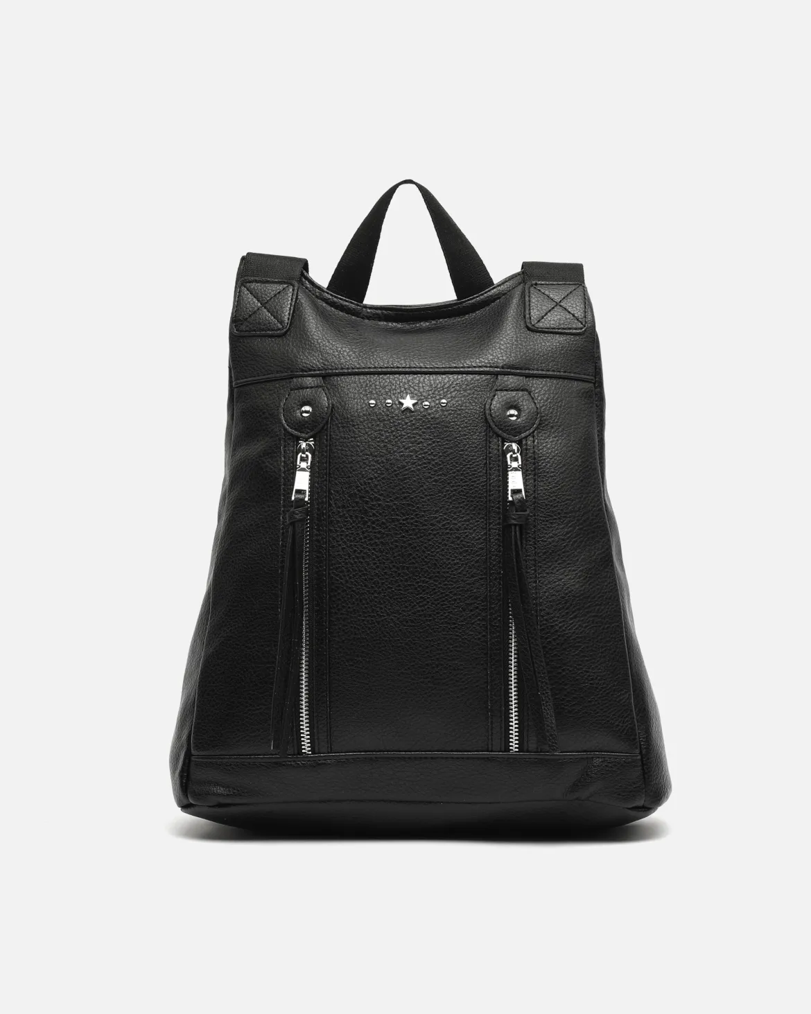 Mochila antirrobo con detalles metálicos