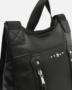 Mochila antirrobo con detalles metálicos