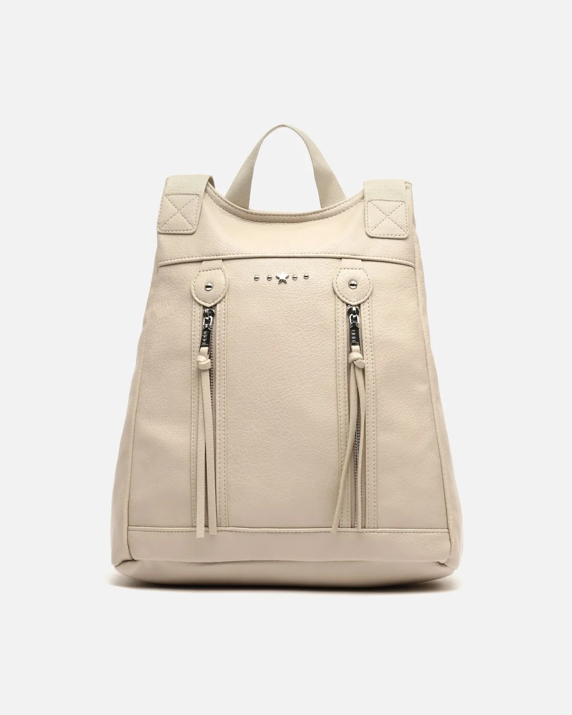 Mochila antirrobo con detalles metálicos