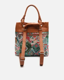 Mochila antirrobo con estampado jacquard