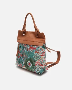 Mochila antirrobo con estampado jacquard