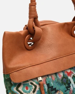 Mochila antirrobo con estampado jacquard