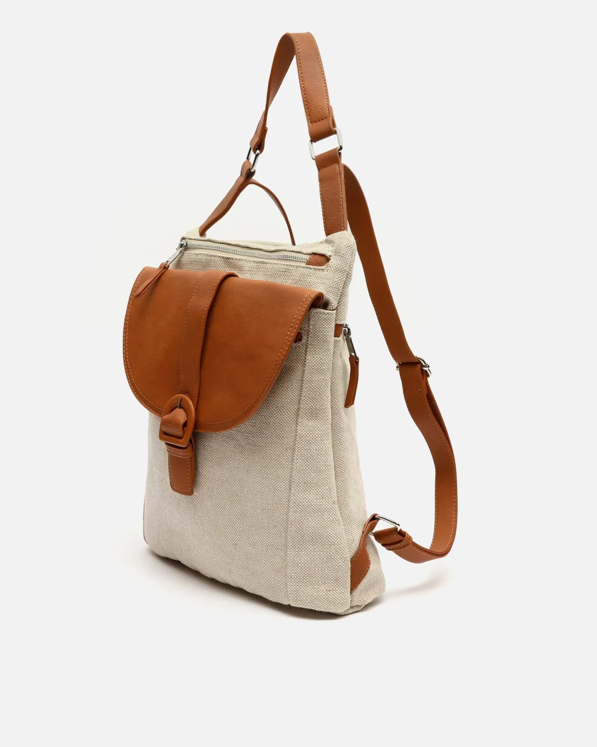 Mochila antirrobo efecto rafia