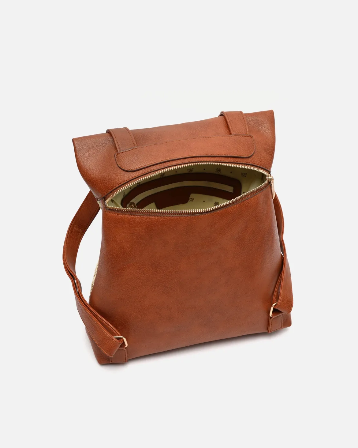 Mochila antirrobo efecto rafia