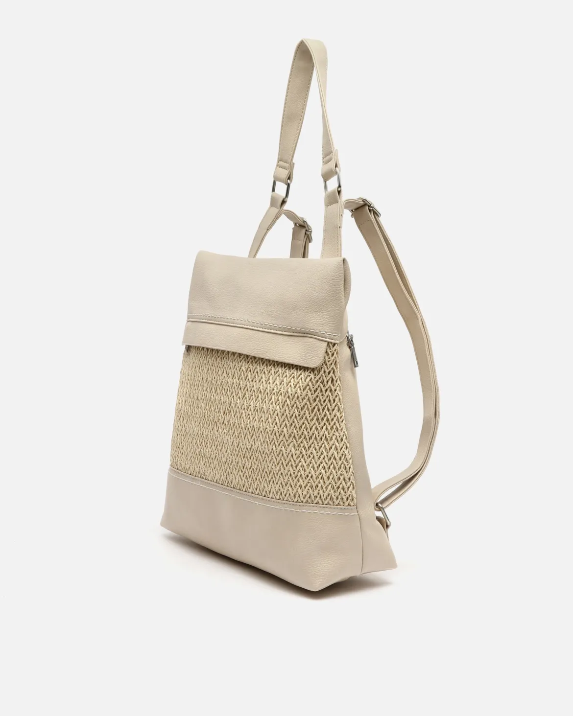 Mochila antirrobo efecto rafia
