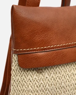 Mochila antirrobo efecto rafia