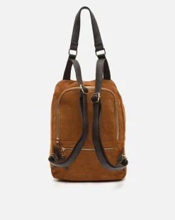 Mochila antirrobo efecto ante con detalles metálicos