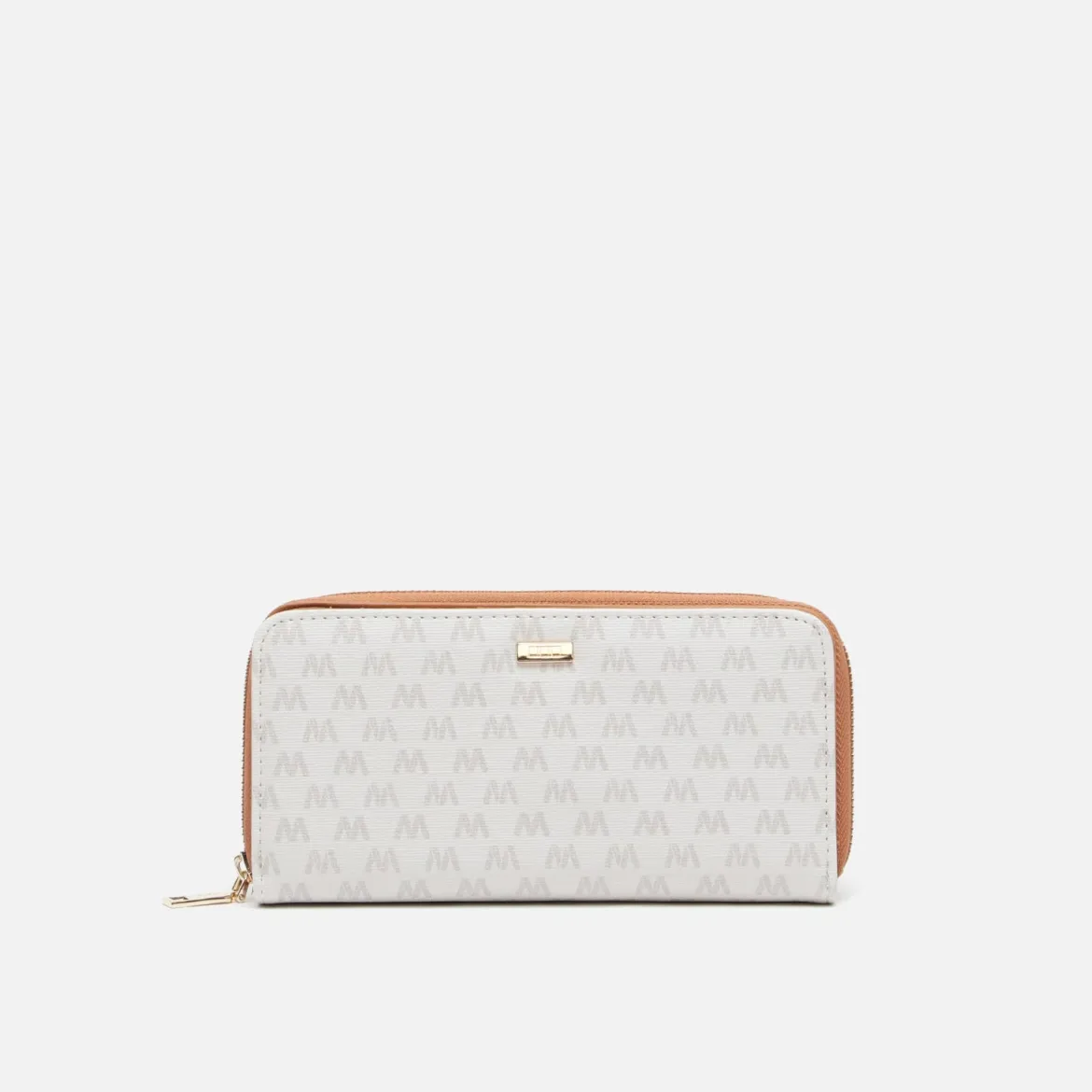 Monedero grande con estampado monogram