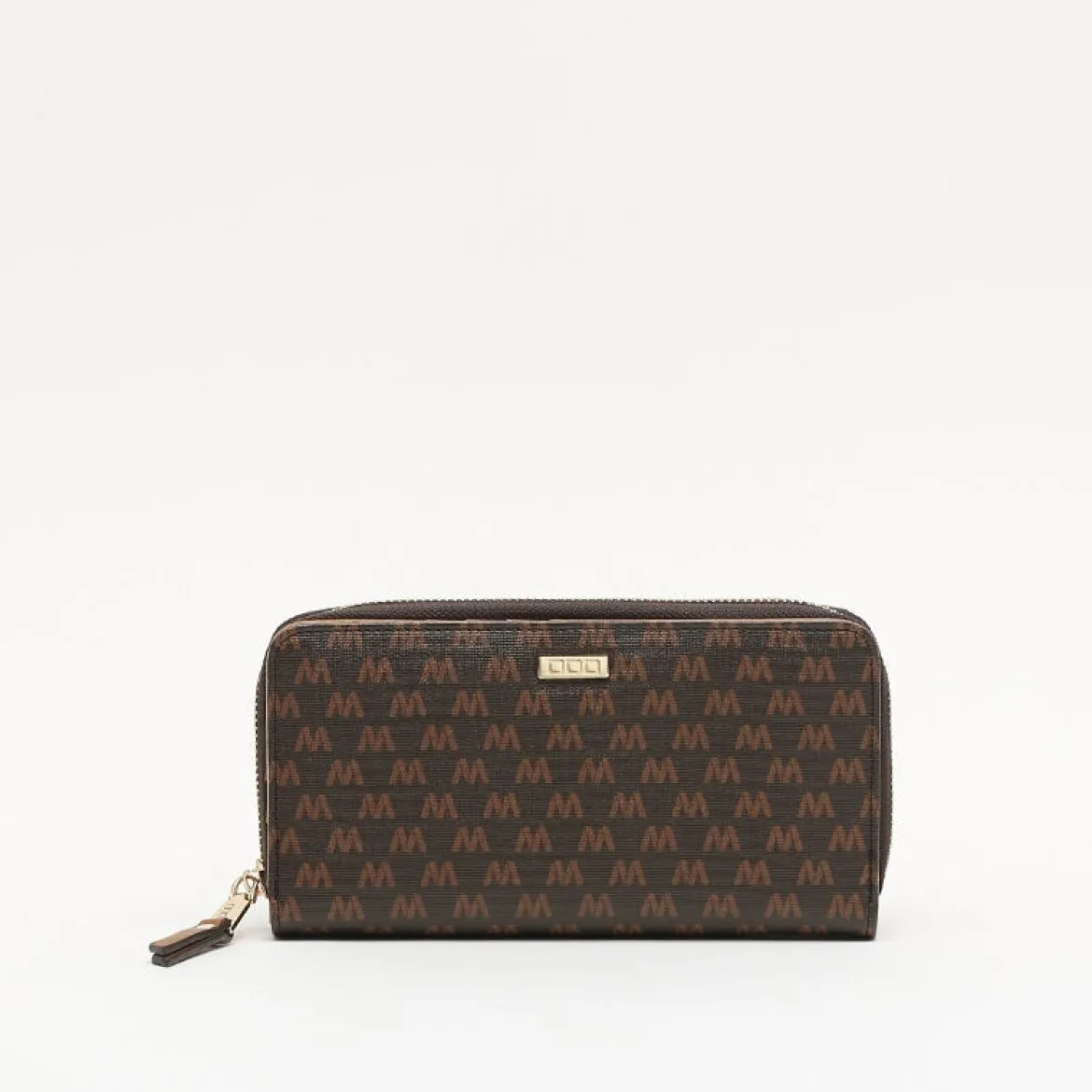 Monedero grande con estampado monogram