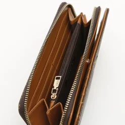 Monedero grande con estampado monogram
