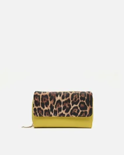 Monedero grande estampado animal print