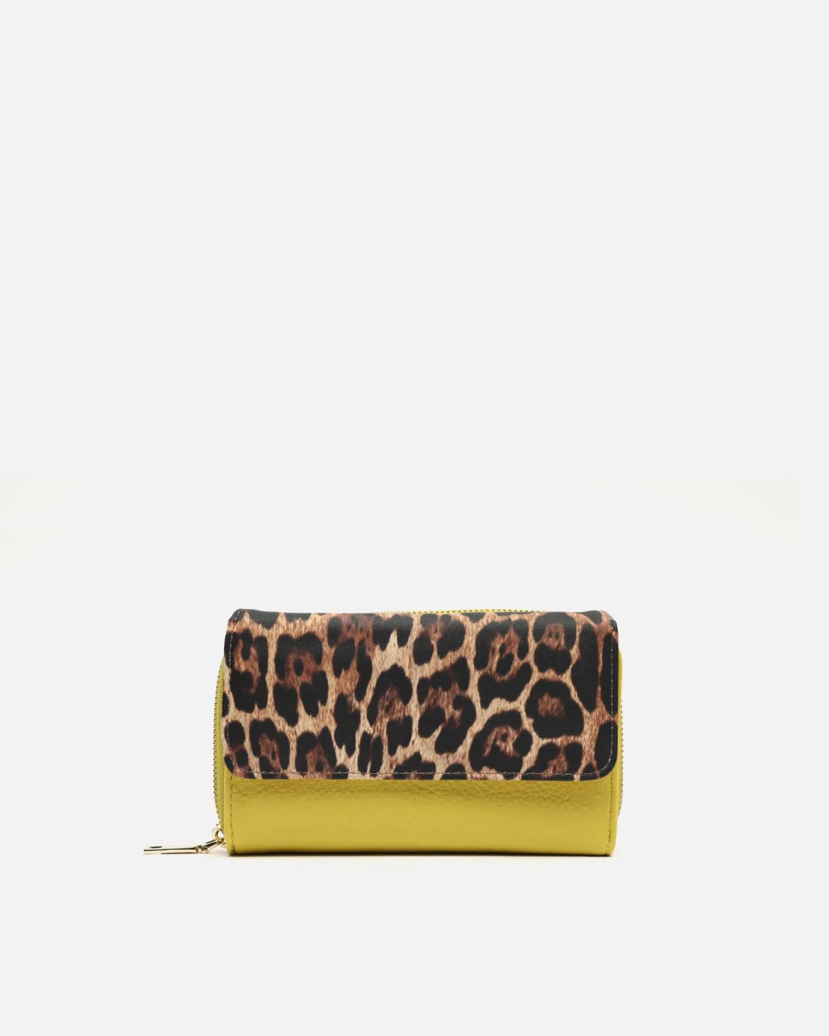 Monedero grande estampado animal print