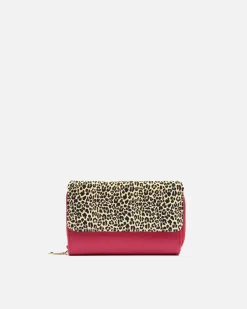 Monedero grande estampado animal print