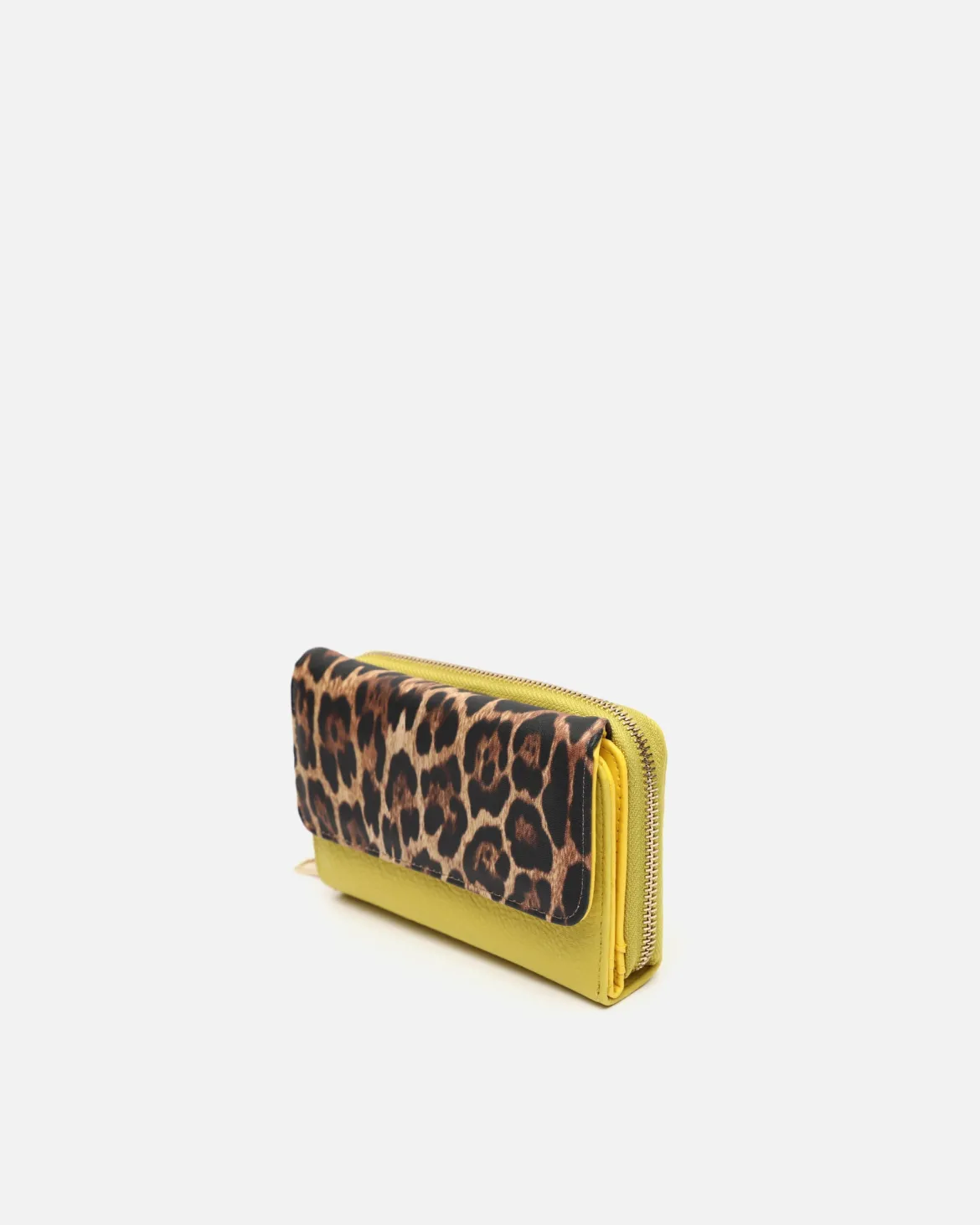Monedero grande estampado animal print