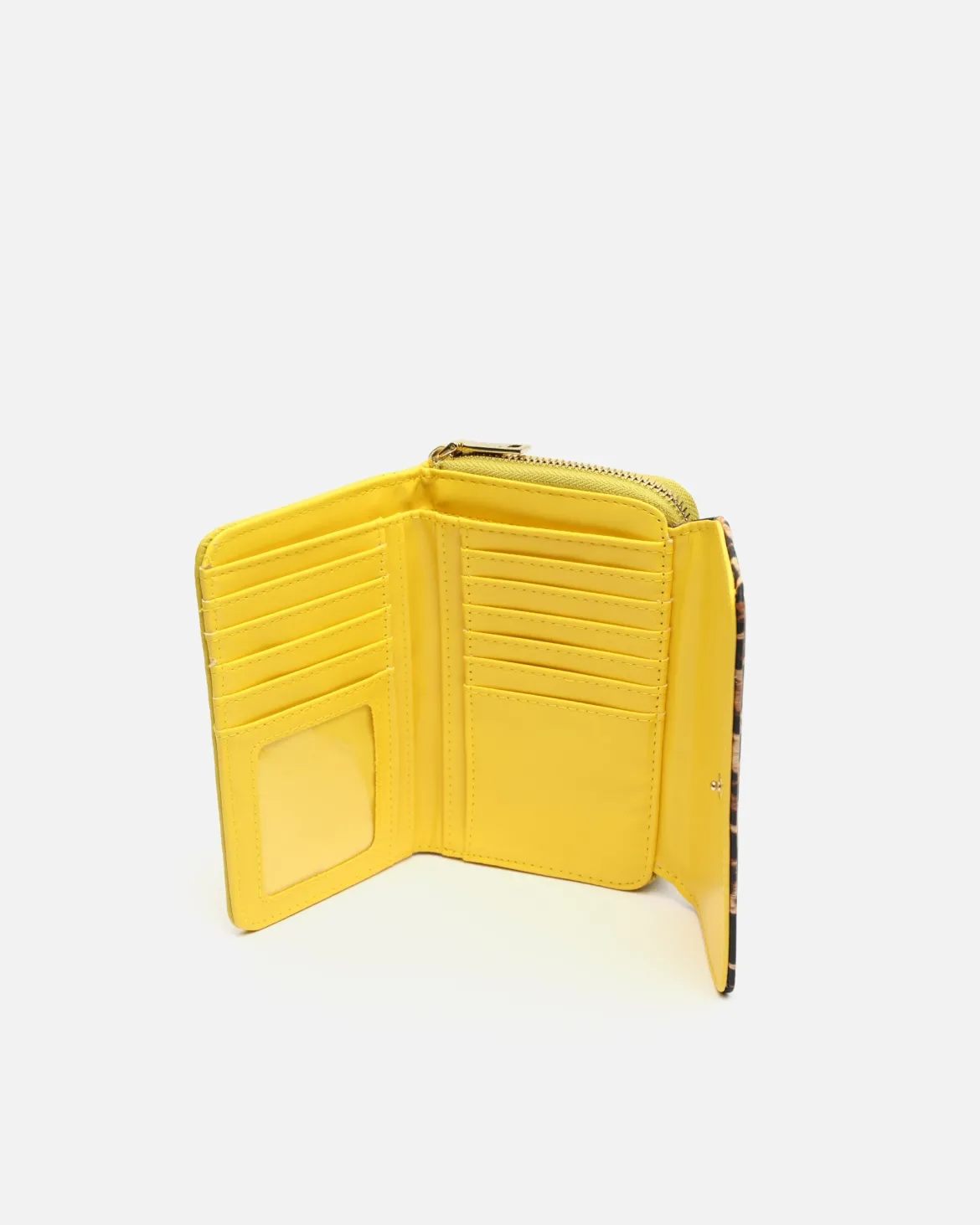 Monedero grande estampado animal print